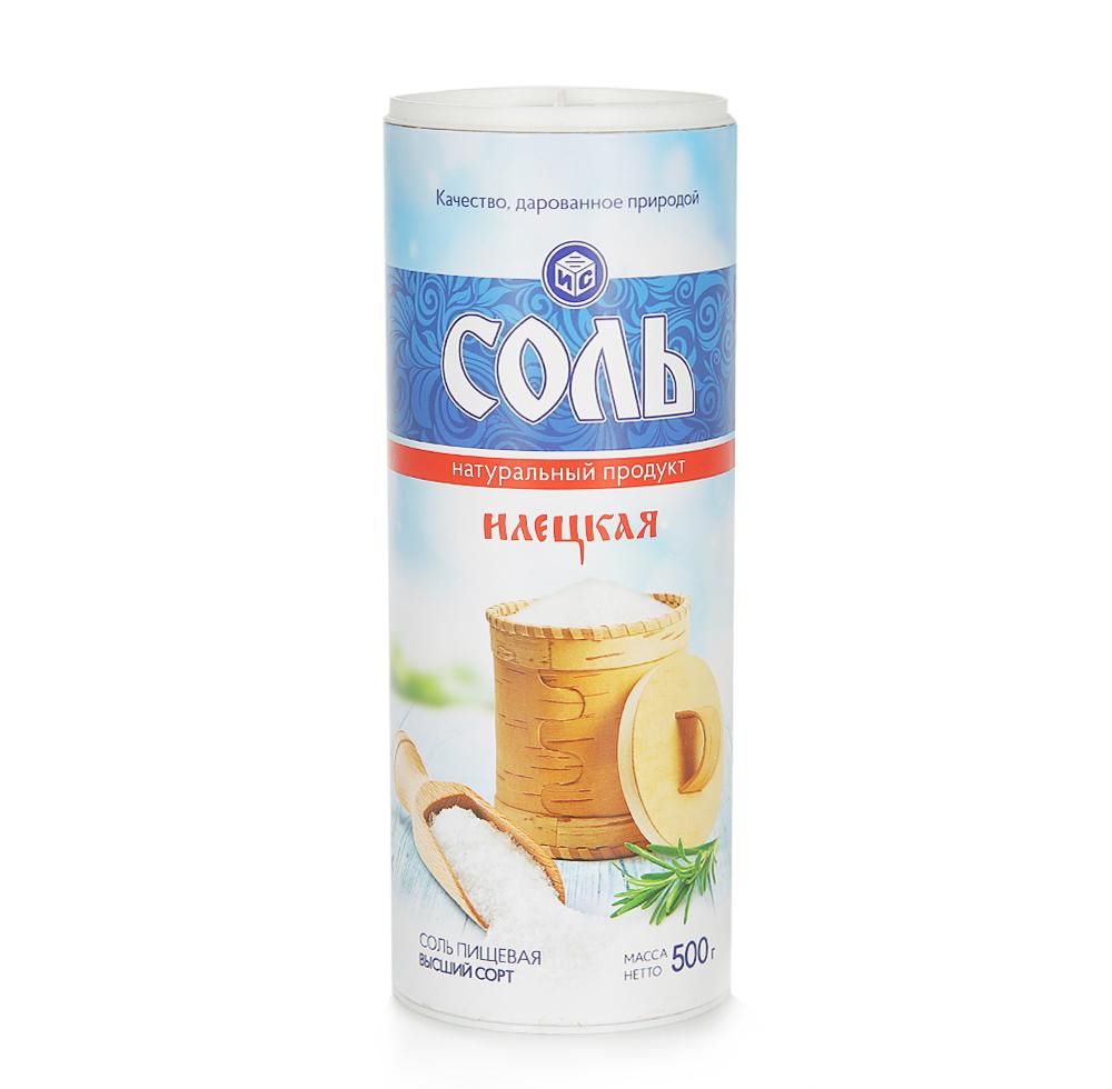 Соль поваренная Илецкая 500 г