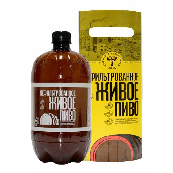 Пиво Макарий нефильтрованное 1,5 л