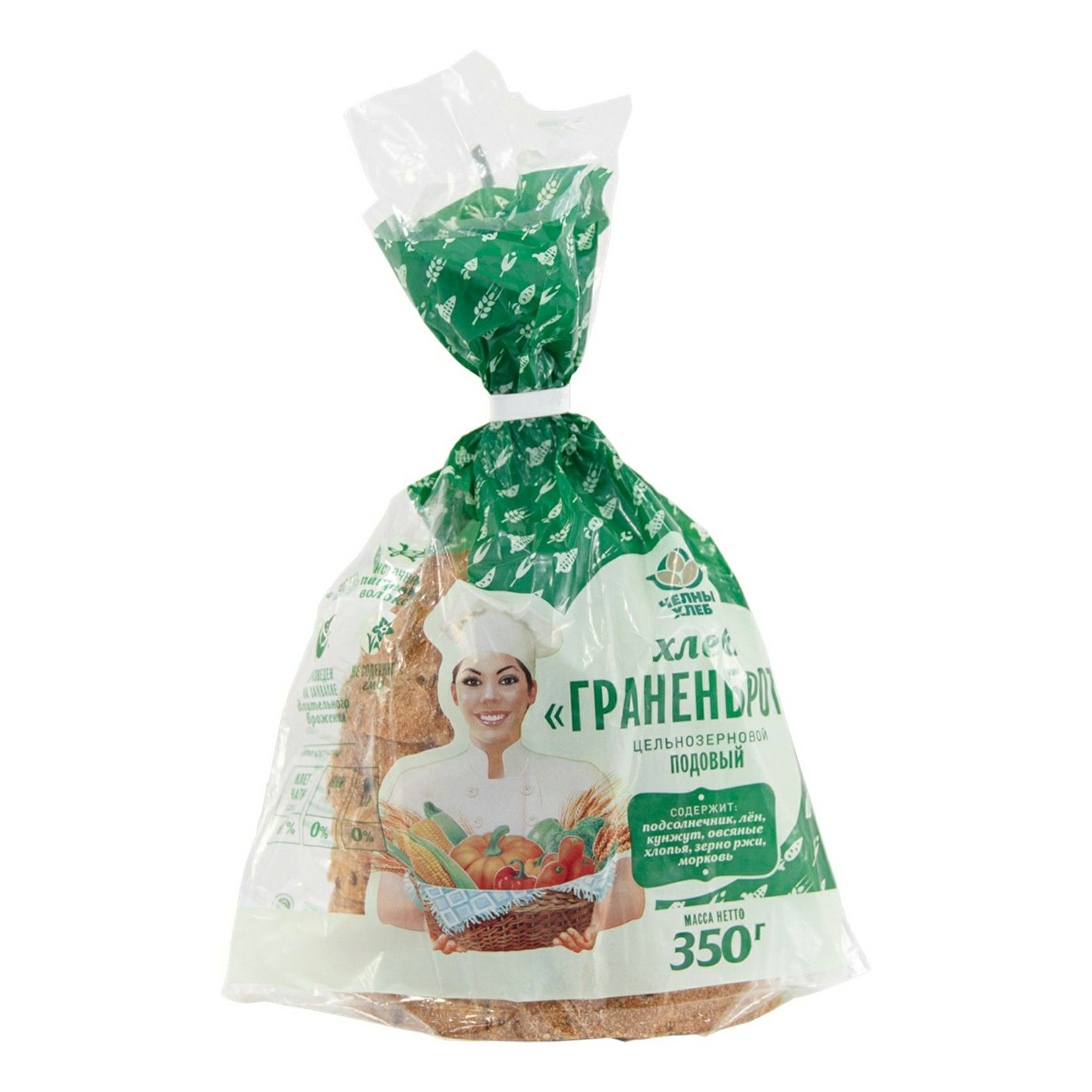 Хлеб пшеничный Челны-Хлеб 350 г