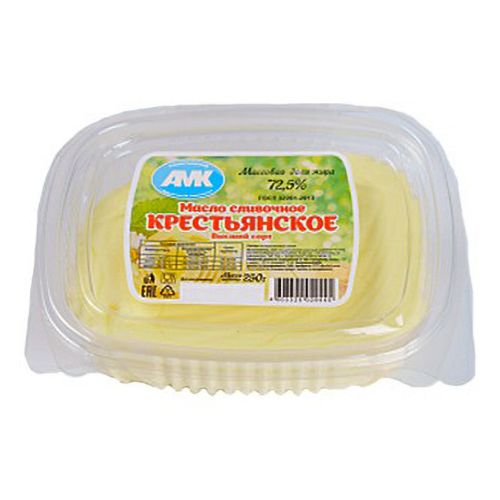 Сливочное масло АМК 250 г