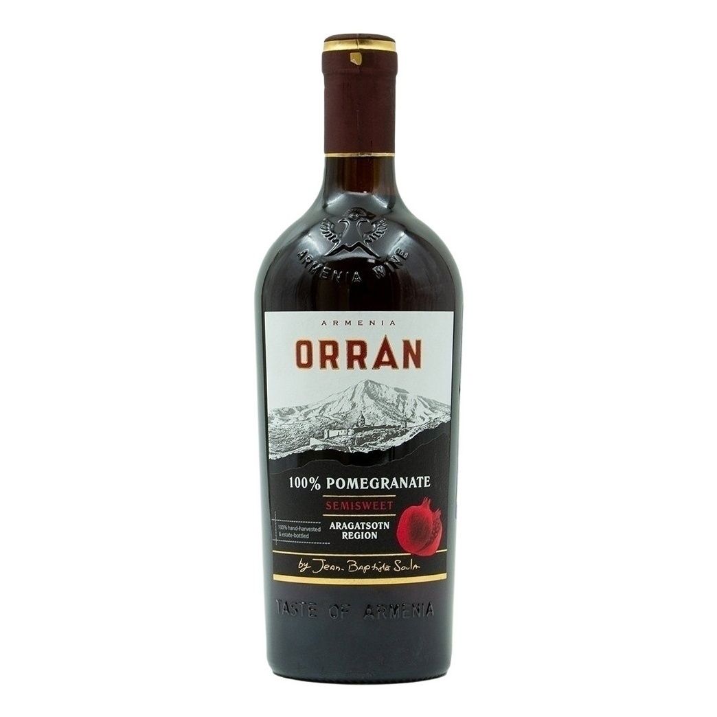 Красное полусладкое вино Orran 0,75 л