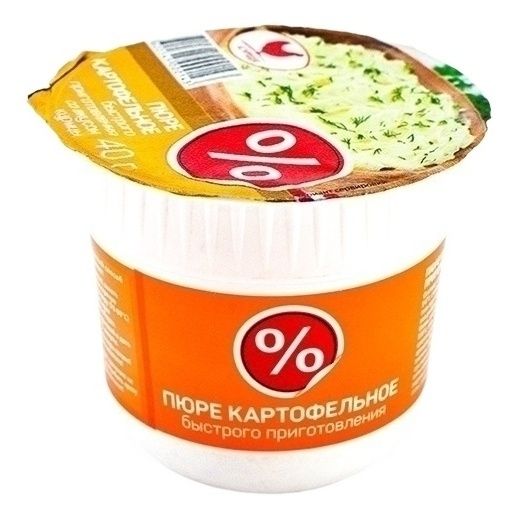 Картофельное пюре Верная цена 40 г