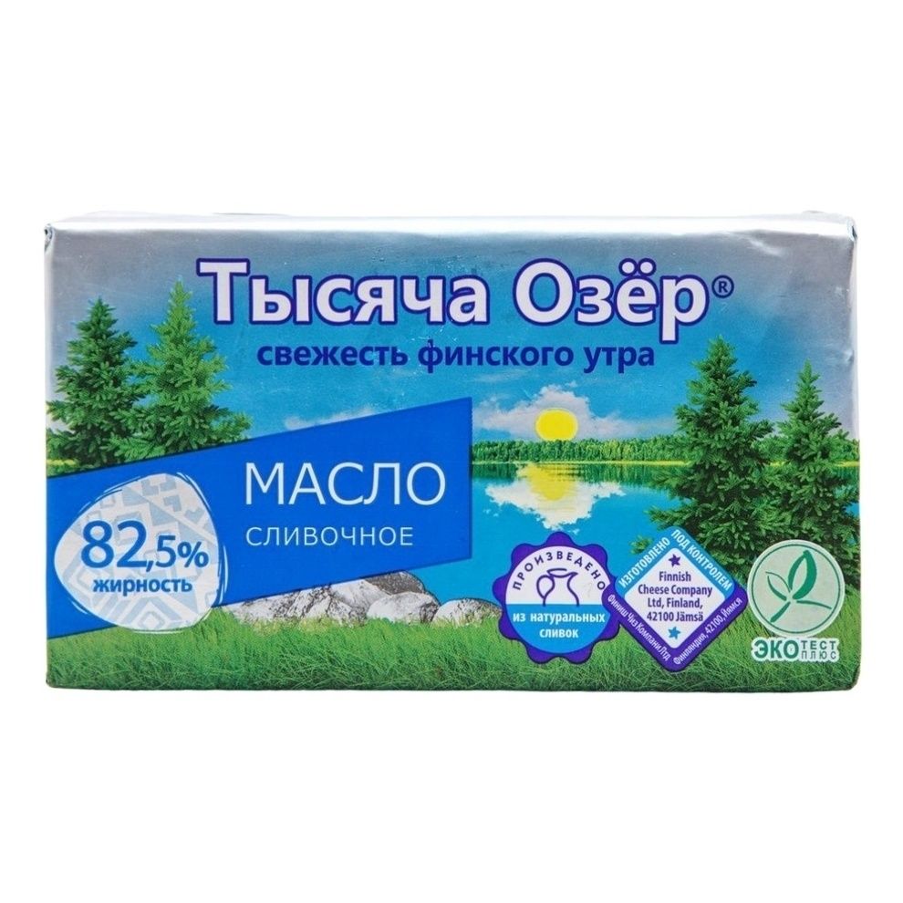 Сливочное масло Тысяча Озер 400 г