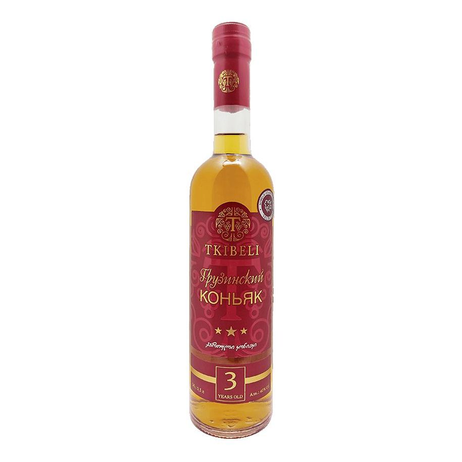 Коньяк Tkibeli 3 года 0,5 л