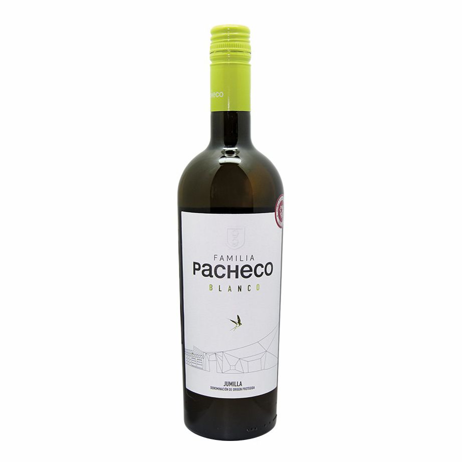 Белое сухое вино Familia Pacheco 0,75 л