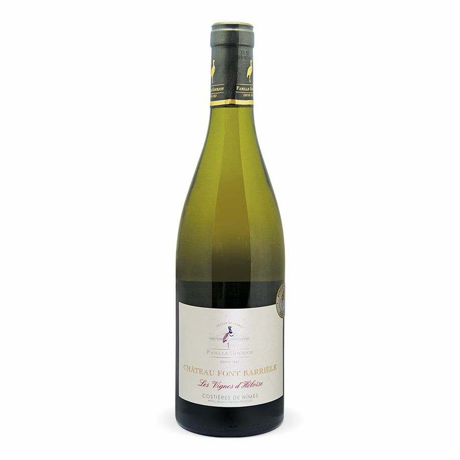 Белое сухое вино Chateau Font Barriele 0,75 л