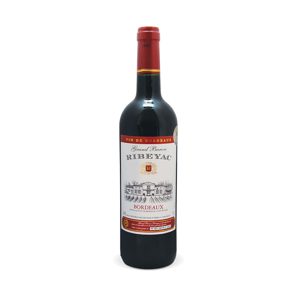 Белое полусладкое вино Grand Baron Ribeyac 0,75 л