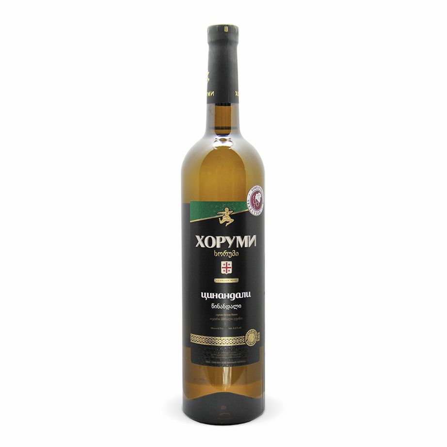 Белое сухое вино Хоруми Цинандали 0,75 л