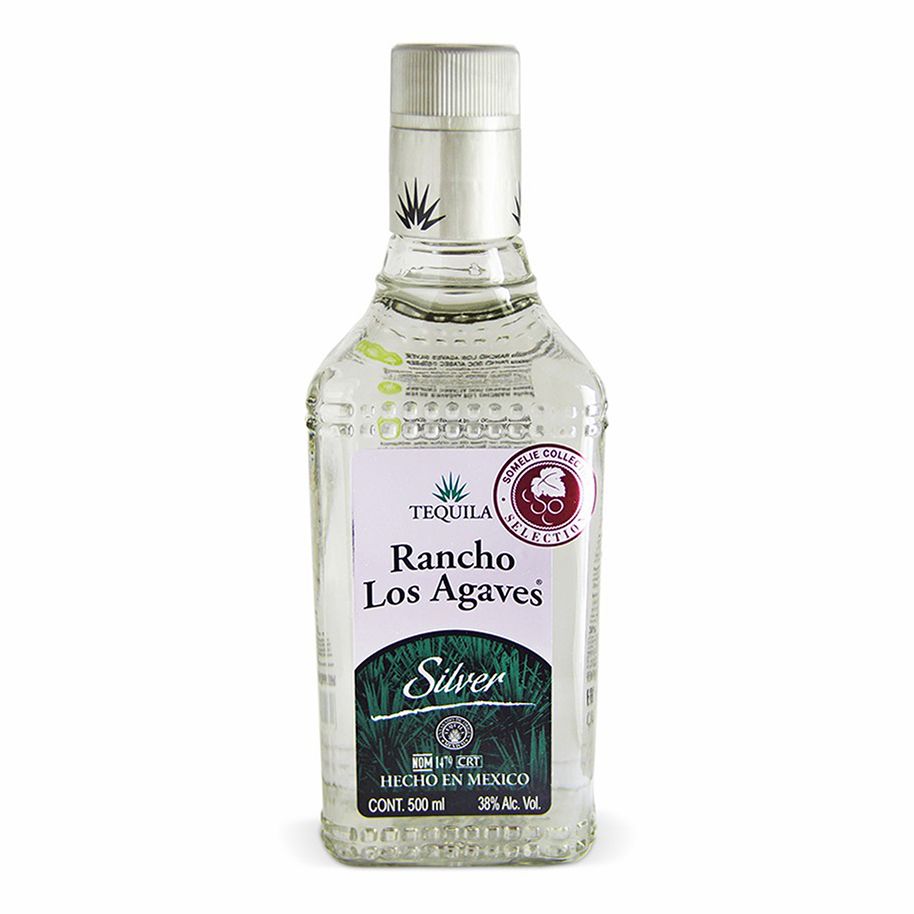 Текила Rancho Los Agaves сильвер 0,5 л