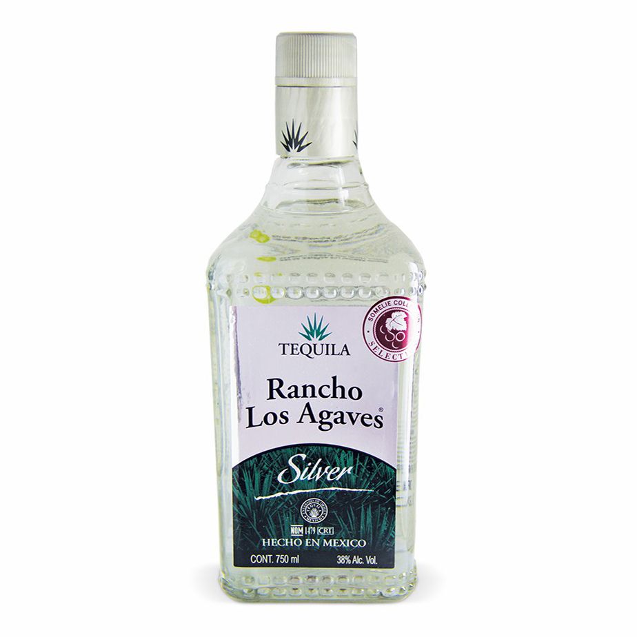 Текила Rancho Los Agaves сильвер 0,75 л
