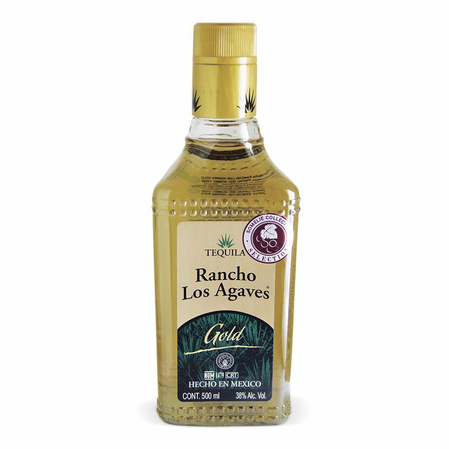 Текила Rancho Los Agaves голд 0,5 л