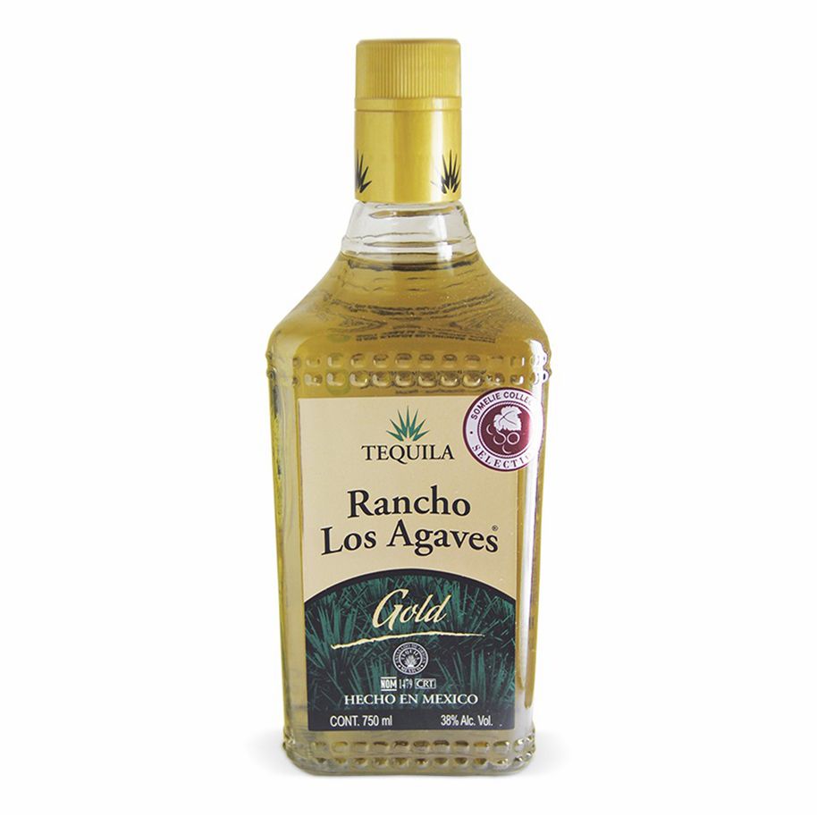 Текила Rancho Los Agaves голд 0,75 л