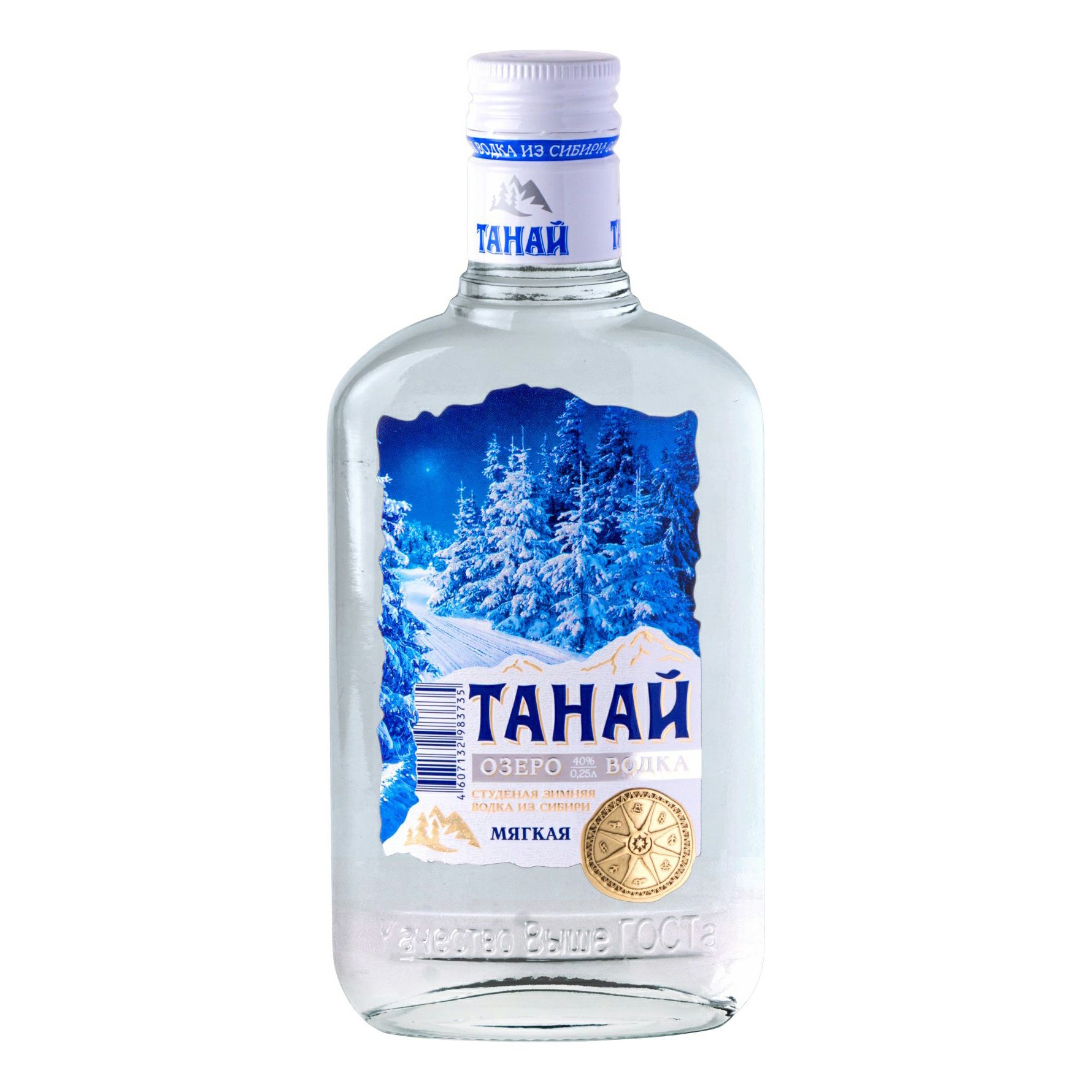 Водка Танай озеро 0,25 л