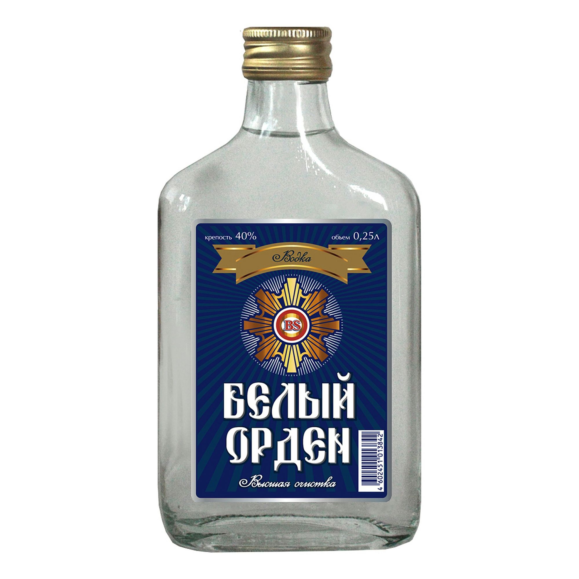 Водка Белый Орден 0,25 л
