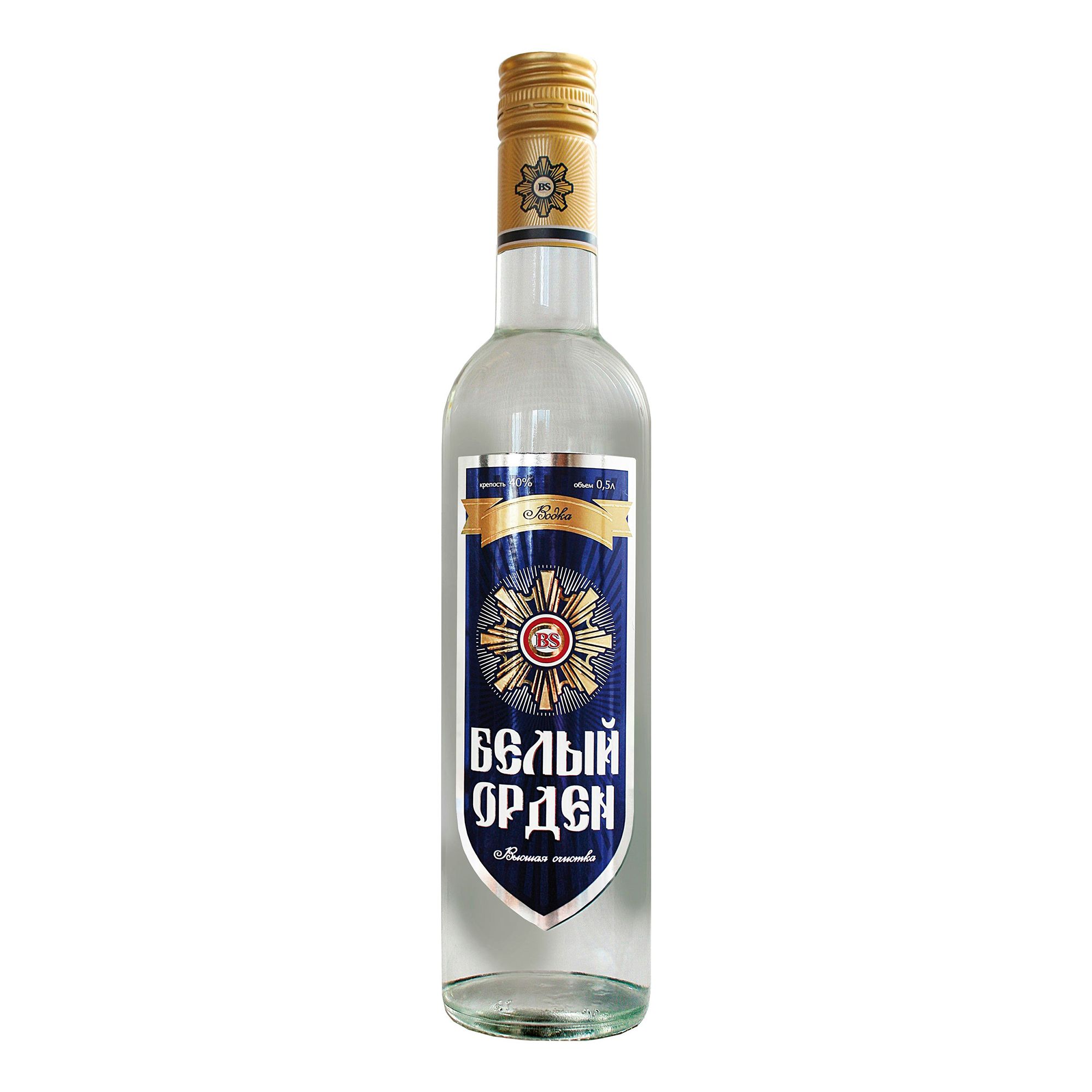 Водка Белый Орден 0,5 л