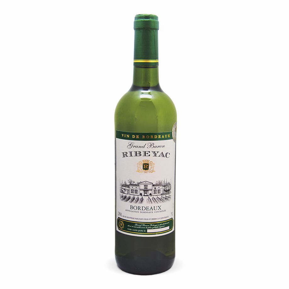 Белое сухое вино Grand Baron Ribeyac 0,75 л