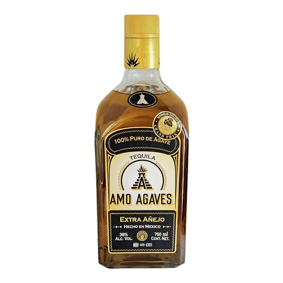 Текила Amo Agaves аньехо 0,75 л