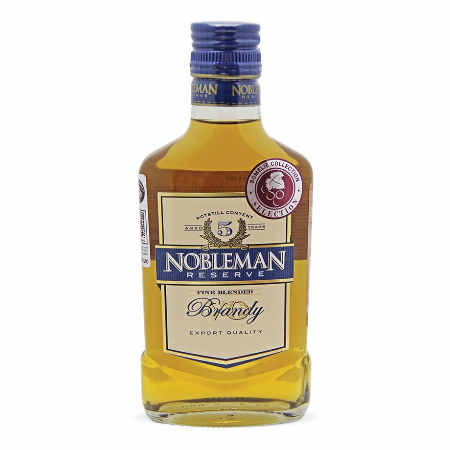Бренди Nobleman Reserve 5 лет 0,2 л
