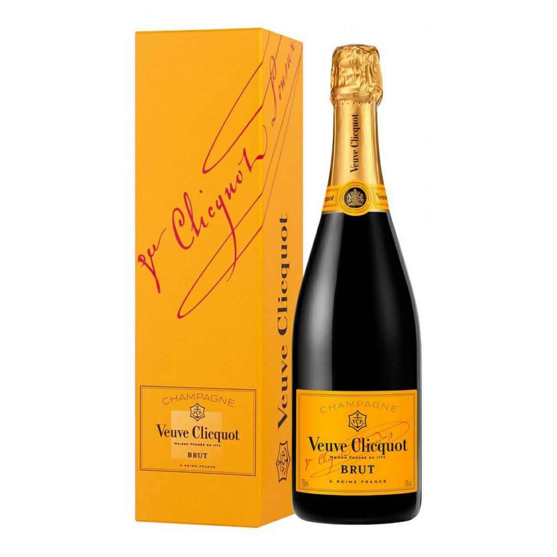 Шампанское Veuve Clicquot брют 0,75 л