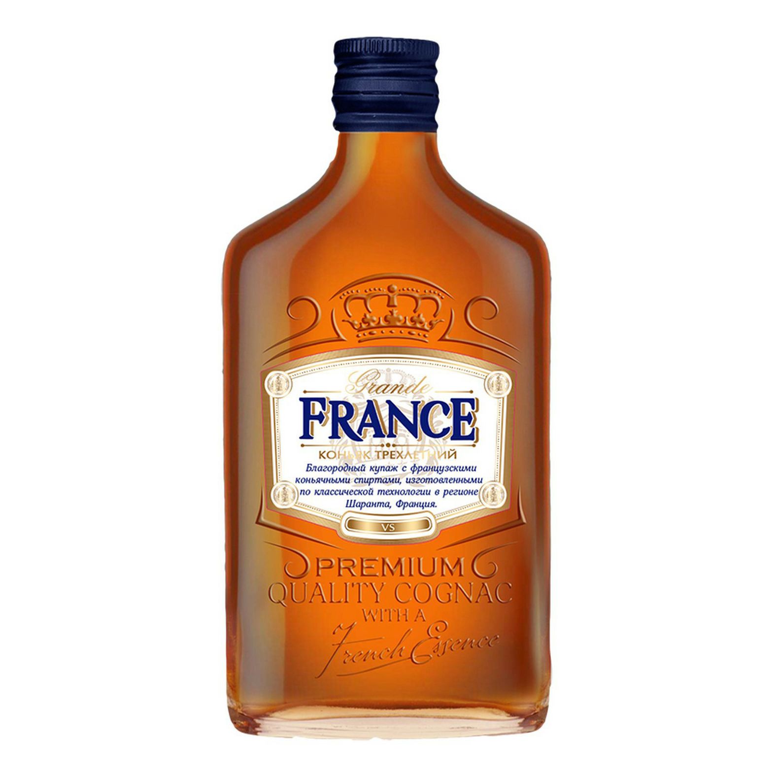 Коньяк Grande France 3 года 0,25 л