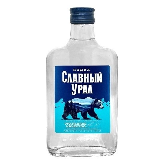Водка Славный Урал 0,25 л