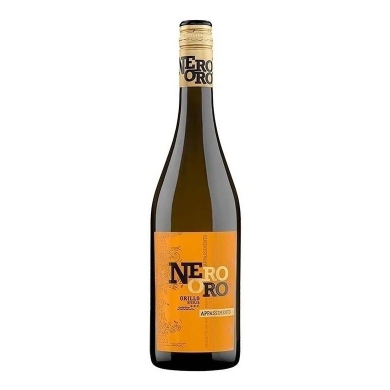 Белое полусухое вино Nero Oro 0,75 л