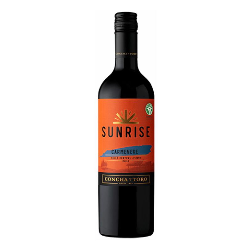 Красное полусухое вино Sunrise Карменер 0,75 л