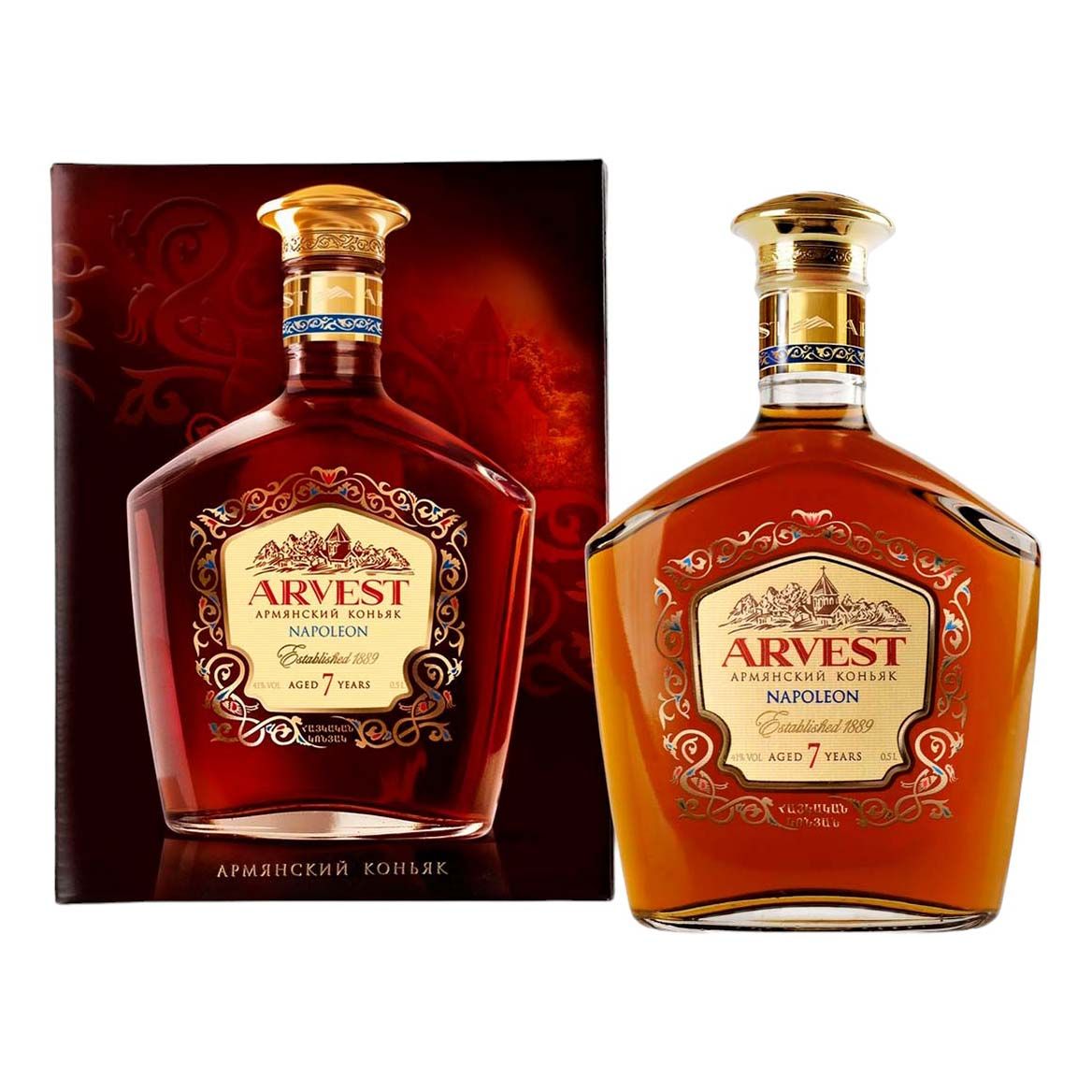 Коньяк Arvest Napoleon 0,5 л
