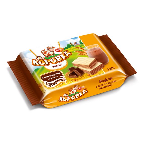 Вафли Коровка 150 г