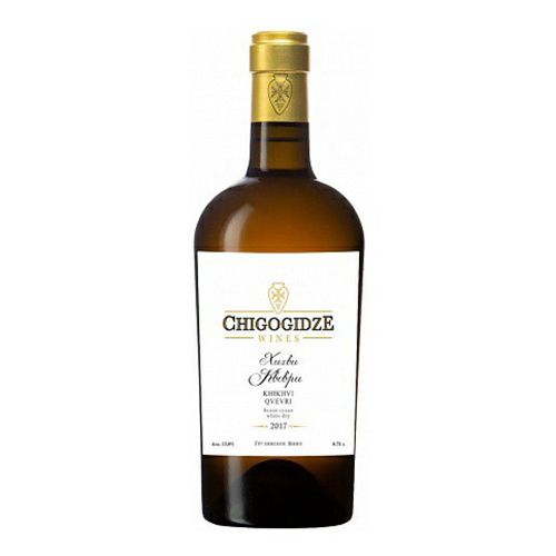 Белое сухое вино Chigogidze Wines 0,75 л