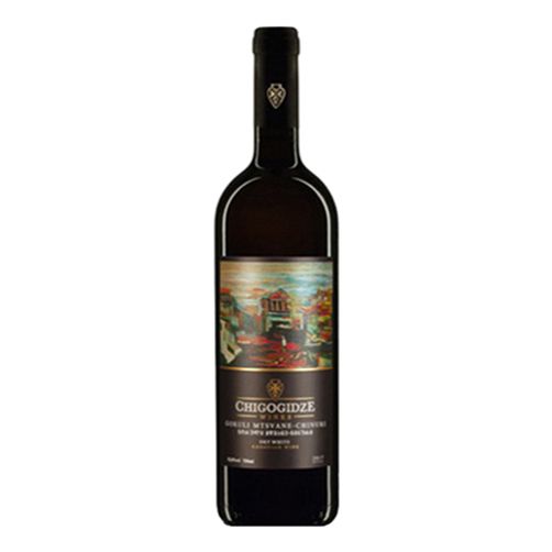 Белое сухое вино Chigogidze Wines Мцване 0,75 л