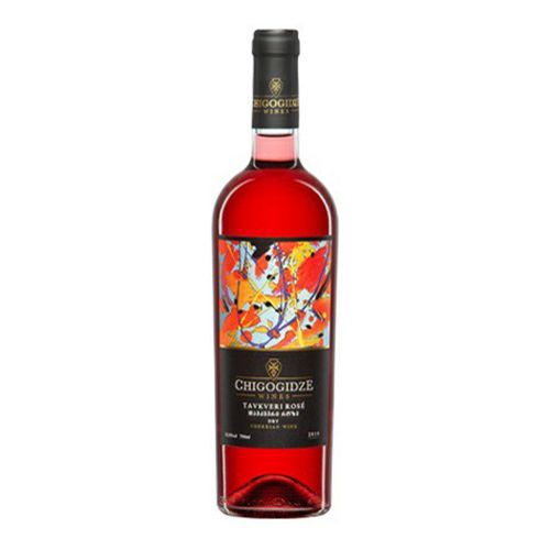 Розовое сухое вино Chigogidze Wines 0,75 л