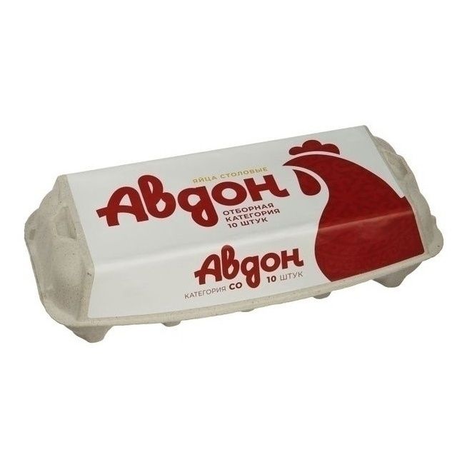Яйца С0 Авдон 10 шт.