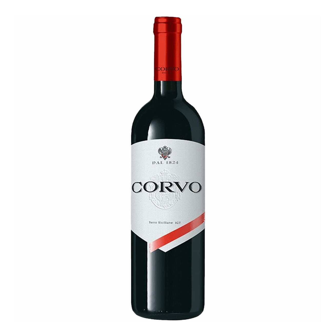 Красное полусухое вино Corvo 0,75 л
