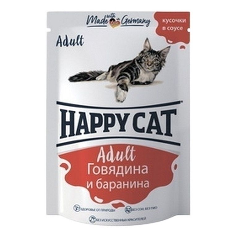 Влажный корм для кошек Happy Cat 100 г