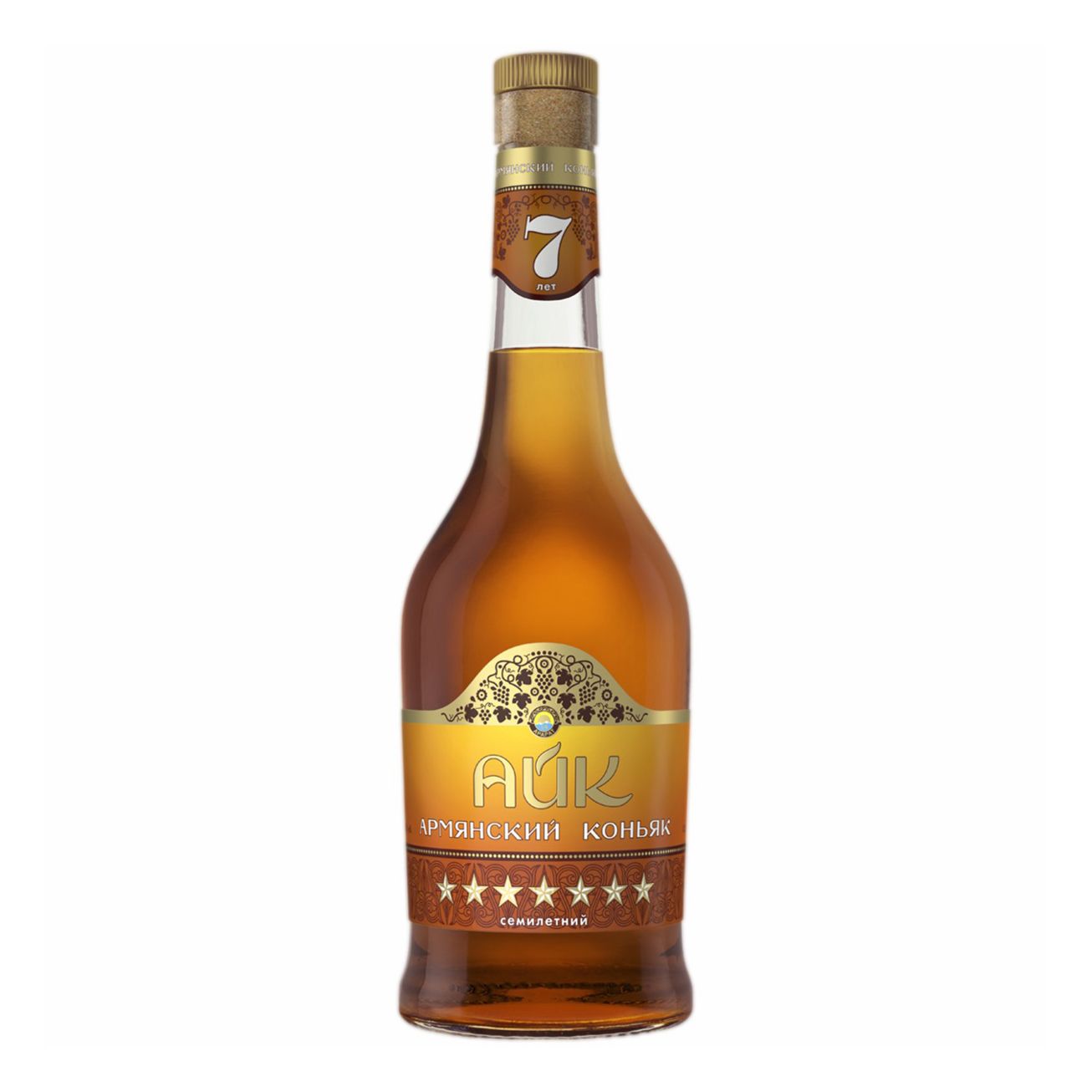 Коньяк HAYK 7 лет 0,5 л