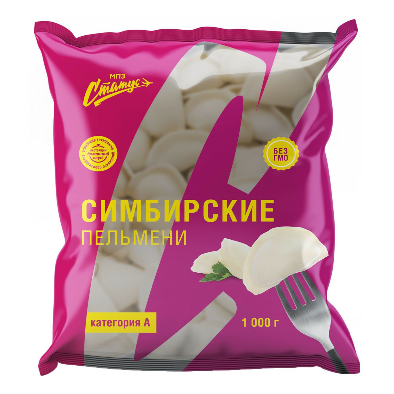 Пельмени Статус 1 кг