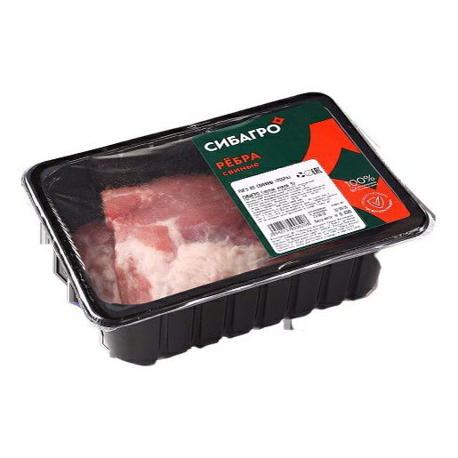 Свинина ребра Сибагро 1 кг