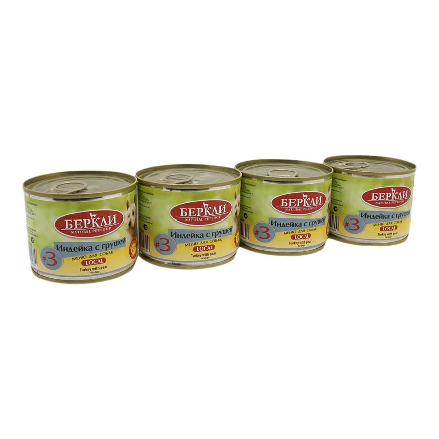 Влажный корм для собак Berkley 200 г