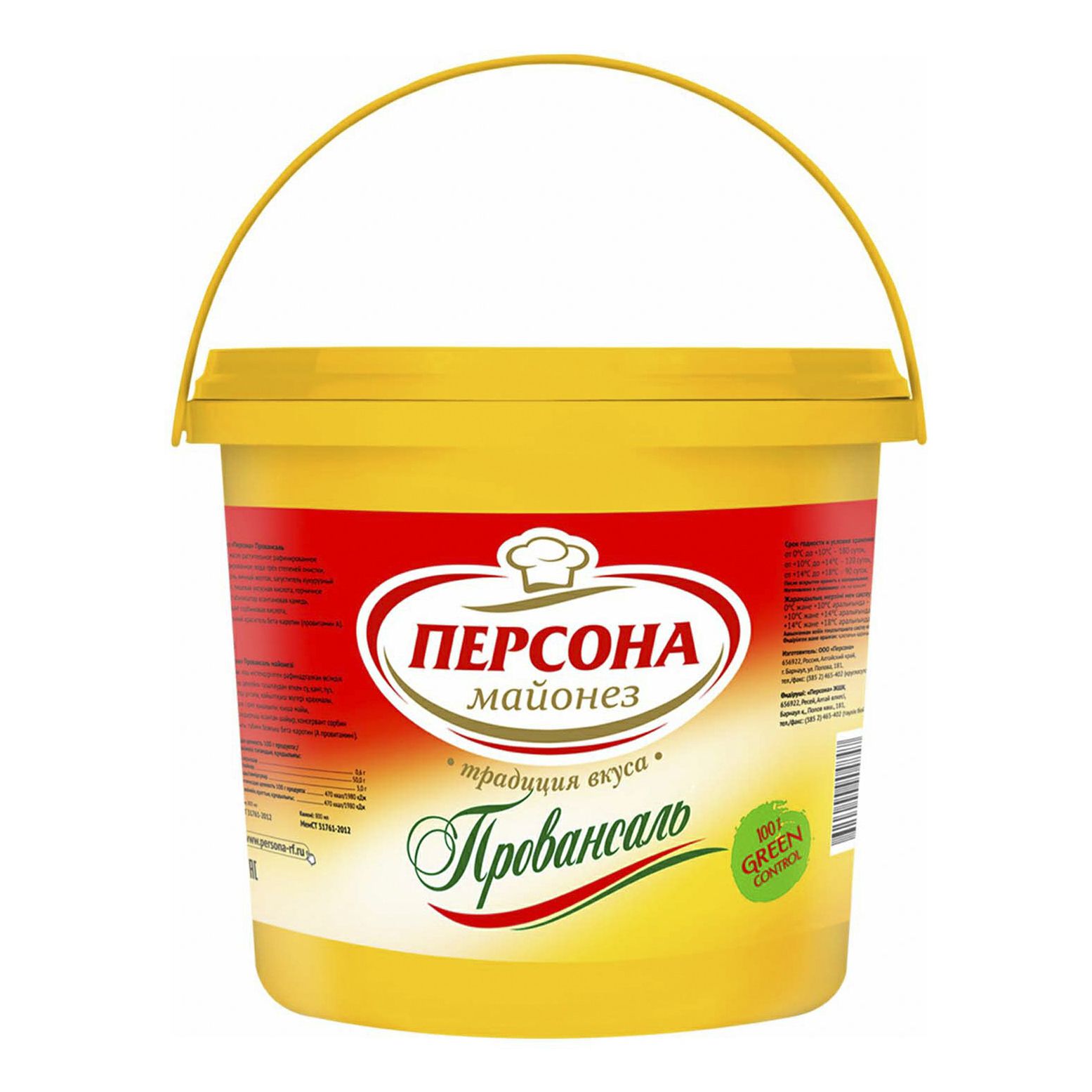 Майонез Персона 0,8 л 0,8 л