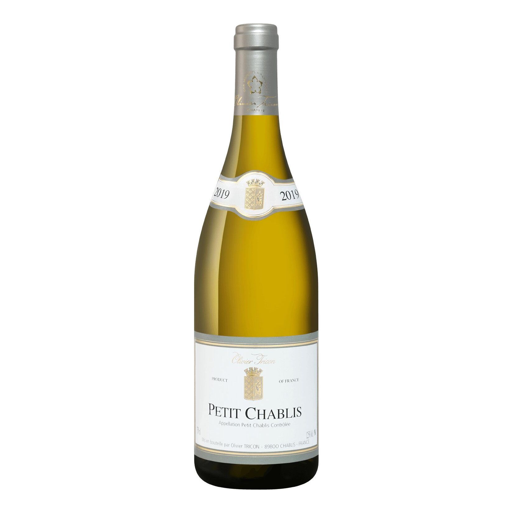 Белое сухое вино Petit Chablis 0,75 л