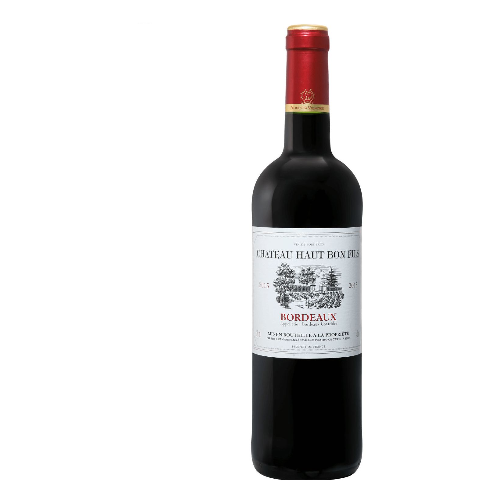 Красное сухое вино Chateau Haut Бордо 0,75 л