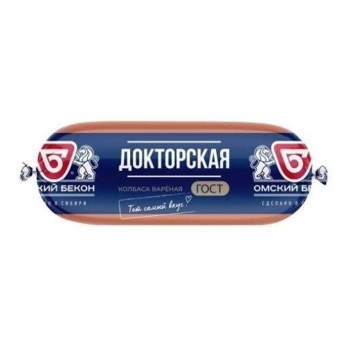 Колбаса вареная Омский Бекон 500 г
