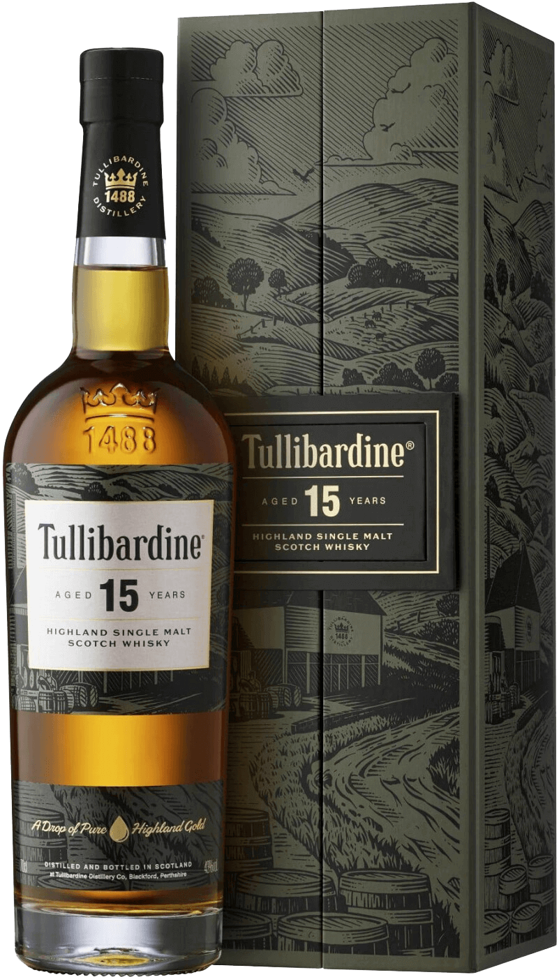 Виски Tullibardine 15 лет 0,7 л