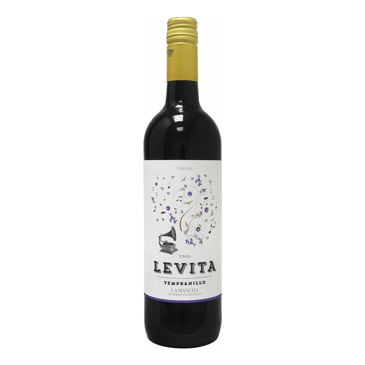 Красное сухое вино Levita Темпранильо 0,75 л