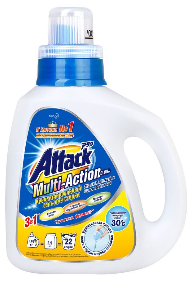 Гель для стирки Attack