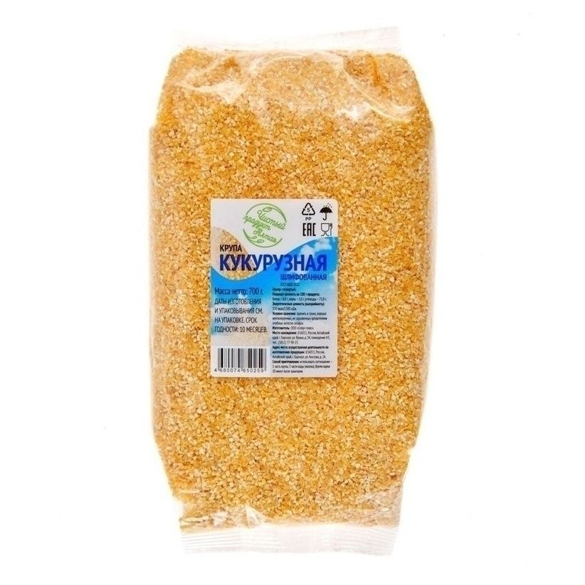 Крупа кукурузная Чистый продукт Алтая 700 г