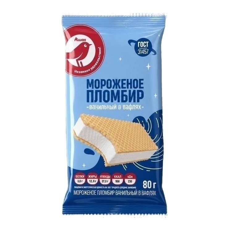 АШАН Красная птица 80 г