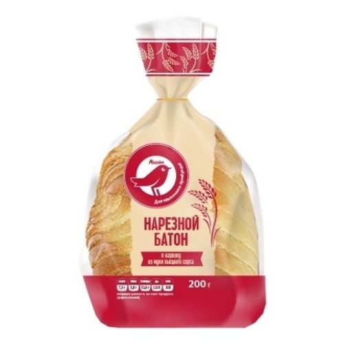 Батон АШАН Красная птица 200 г