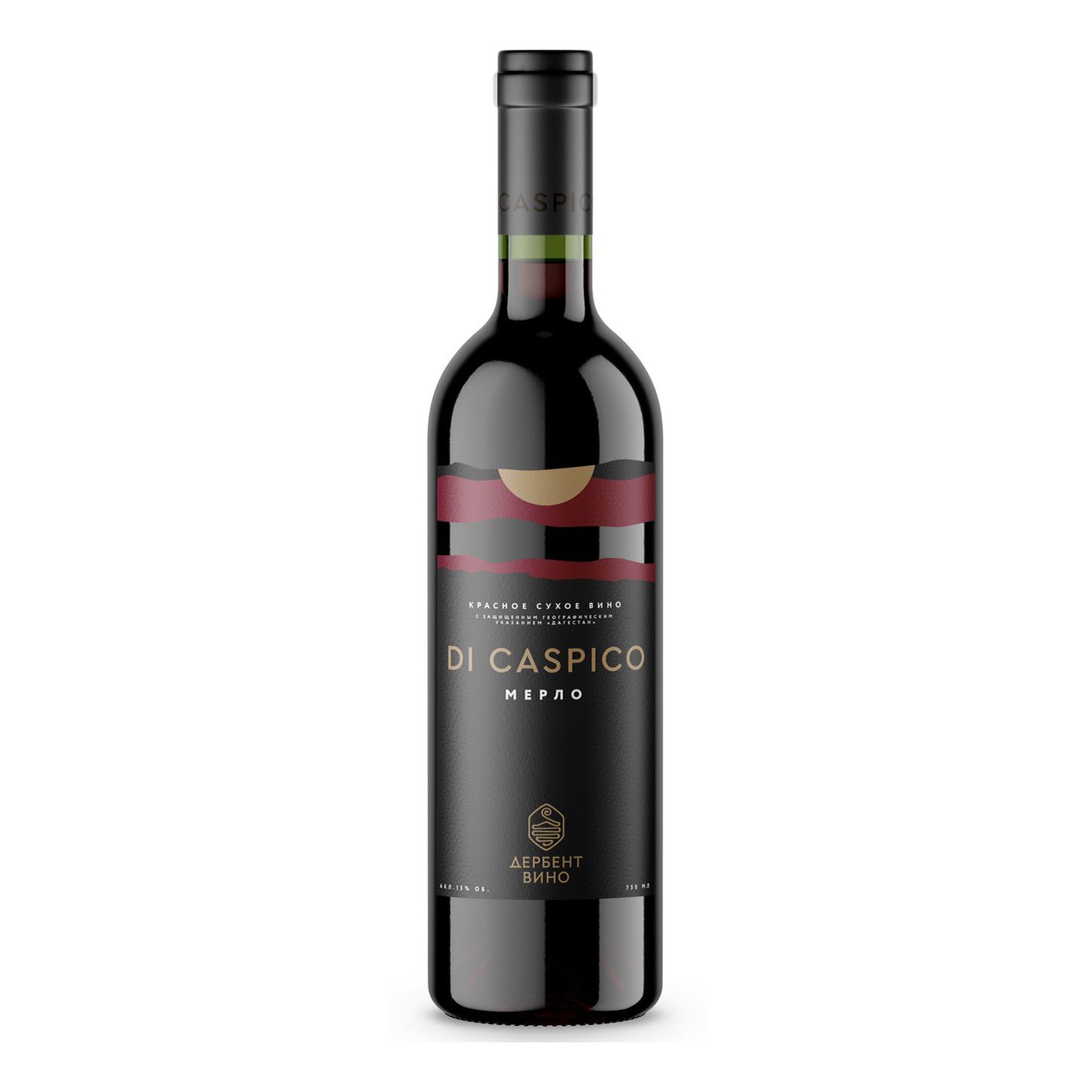 Красное сухое вино Di Caspico Мерло 0,75 л